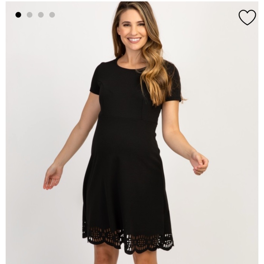 {pinkblush} maternity dress with cutout detail